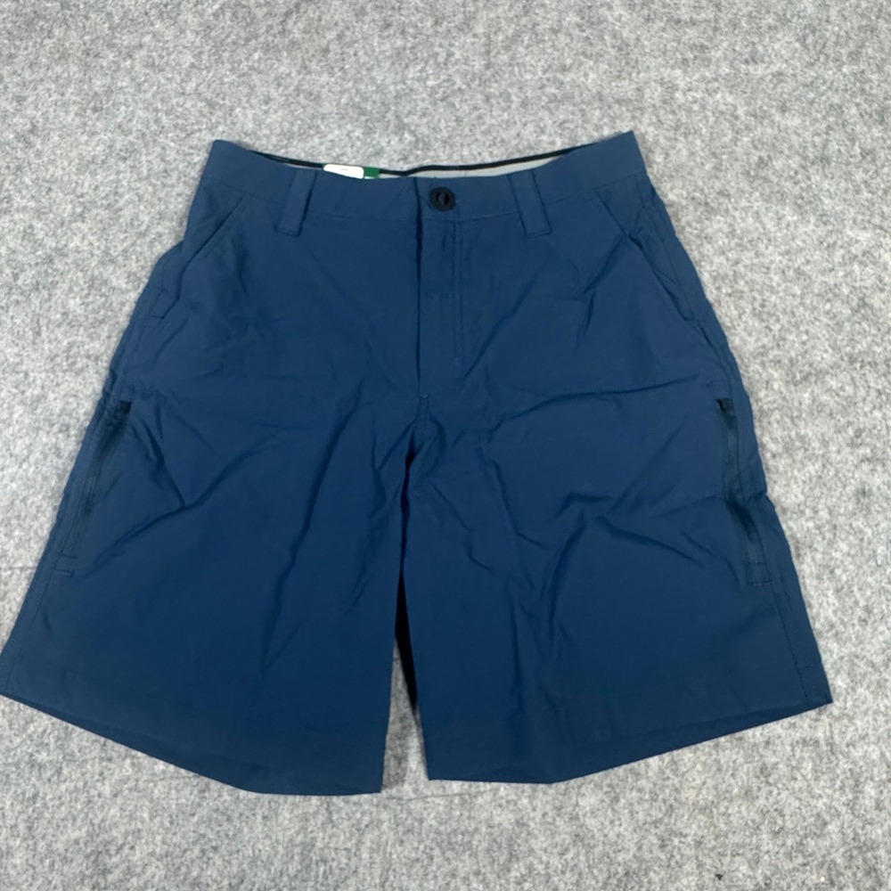 Orvis Mens Tech Shorts Navy Blue 4-Way Stretch Comfort Waist Size 30 NWT